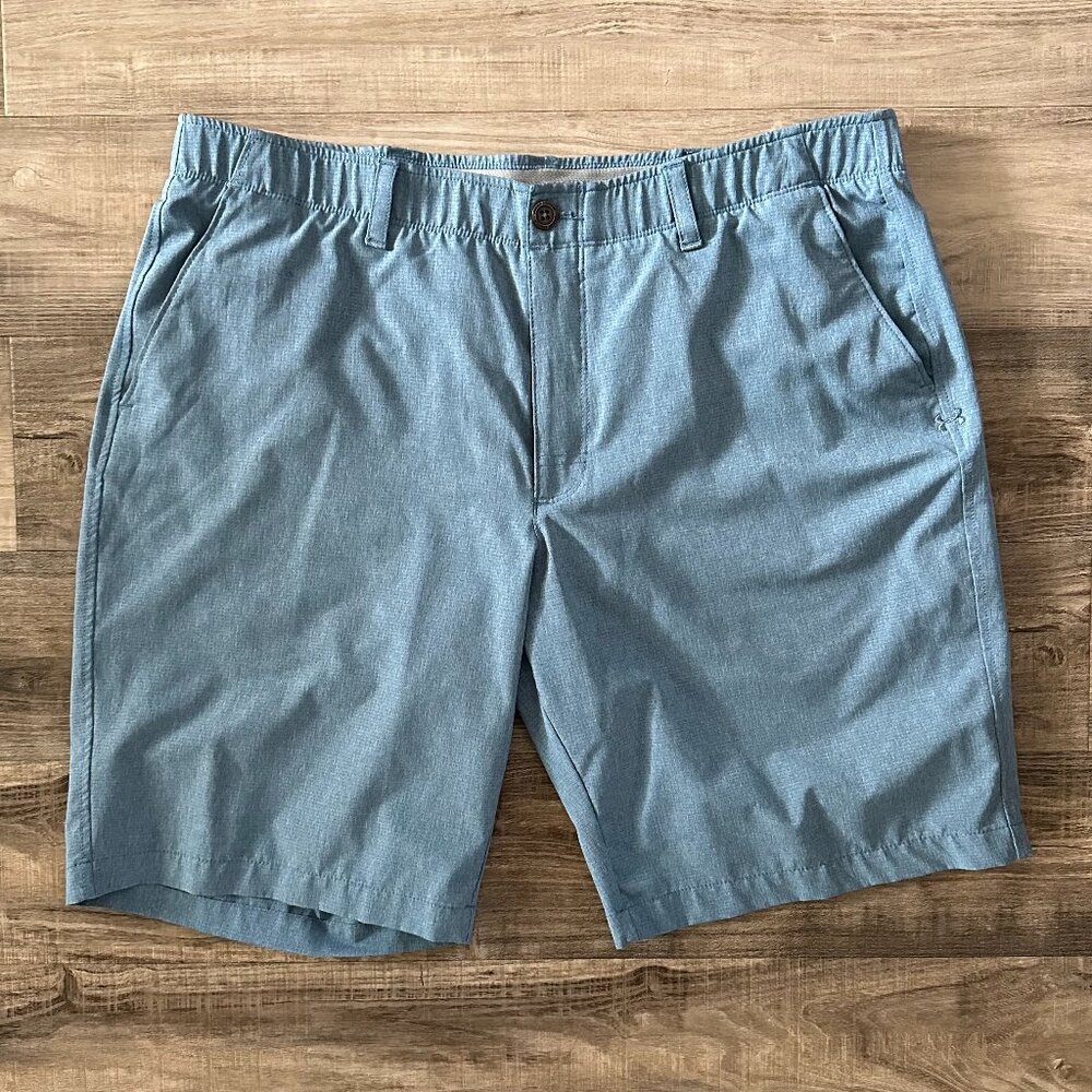 UNDER ARMOUR Men's Golf Vented Shorts Blue RARE Color Size 40